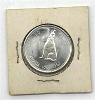 1967 Canada Silver Half Dollar