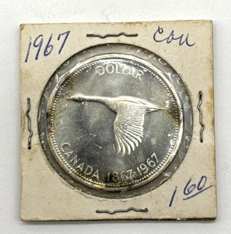 1967 Canada Silver Dollar