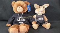 San Antonio SPURS Plush Dolls 16in And 19in