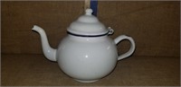 ENAMELWARE TEAPOT