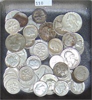 $7.00 face value 90% Silver U.S. Coins.