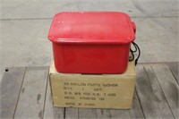 35GAL PARTS WASHER, UNUSED- APPROX 9"x13"x18"