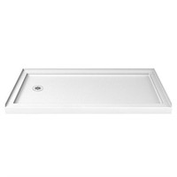 DreamLine SlimLine 32 in. D x 60 in. W x 2 3/4 in.