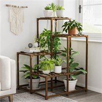 Bamworld Plant Stands Indoor Outdoor Corner Shelf