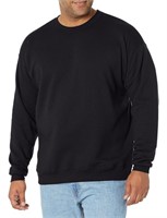Hanes Mens Ecosmart Fleece Sweatshirt, Cotton-blen