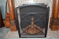 Fireplace screen