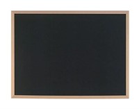 $55-24"x36" Black Chalk Board, Oak Frame