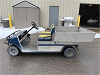 Lot #36 1999 Club Car Gas Utility Golf Cart