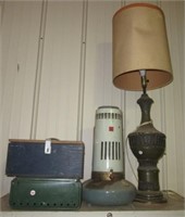 Antique lamp, portable kerosene heater and