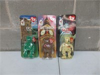 3 Ty Beanie Babies