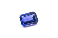 Natural Emerald Cut Tanzanite 1.56 Carats - VVS