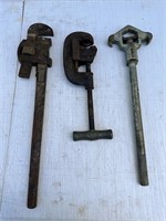 Pipe Wrench,Tire Hyrant Wrench, RIGID Pipe Cutter