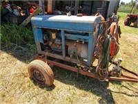 Lincoln Shield Arc SA-200 welder on trailer