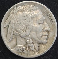 1926 Buffalo Nickel - Very Fine Example!