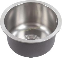11.8 Round Stainless Steel Sink  Single Bowl