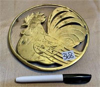 BRASS ROOSTER