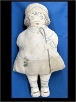 VINTAGE EMBROIDERED LITTLE BO-PEEP KIT DOLL