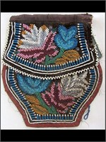 NATIVE AMERICAN BEADED POUCH