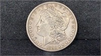 1890-CC Silver Morgan Dollar