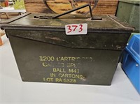 Vintage Military Ammo Box