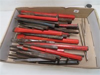Large Lot of Chisels, Sets, Punches & More