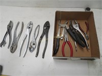 Lot: Assorted Plyers