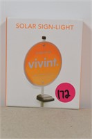 VIVINT SOLAR SIGN LIGHT *NEW*