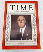 Time Magazine Franklin D Roosevelt Man of