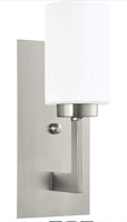 BRIO WALL LIGHT VANITY SCONCE BRUSHED NICKEL WITH