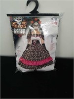 Size 14 16 Day of the Dead Spanish lady costume