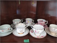 7 tea cup sets