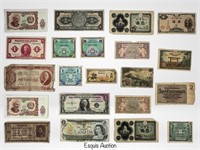 Vintage World Currency Banknotes
