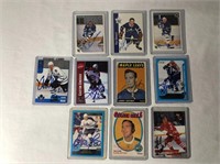 10 Autographed Hockey Cards #3