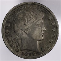 1893-P Barber Half Dollar 50c