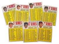 1967 Topps Baseball Unchecked Checklists