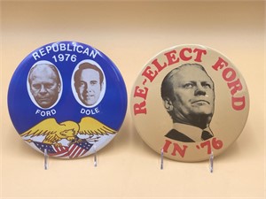 Gerald Ford Campaign Buttons