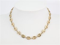 Givenchy Gold Tone G Logo Necklace