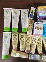 Sunscreen, Eczema Cream, Melatonin, Eye Drops