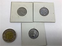 Collection de pièces de monnaie la plupart cana-