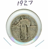 1927 Standing Liberty Silver Quarter