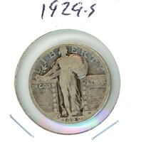 1929-S Standing Liberty Silver Quarter