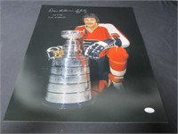 Dave Shultz Signed 16x20 Photo JSA COA