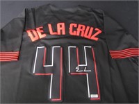Elly De La Cruz signed baseball jersey COA
