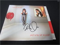 Robert Plant signed record album COA