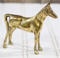 Small Brass Horse Figurine