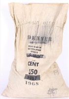 1968-S DDO $50 UNCIRCULATED ERROR PENNIES MINT BAG