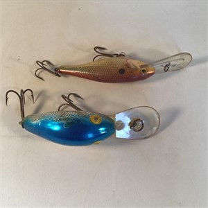 2 VINTAGE FISHING LURES