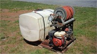 200 Gallon Tank w/Pump & Sprayer