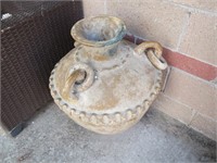 Medium Decorative Ceramic Vase ( repaired handle )