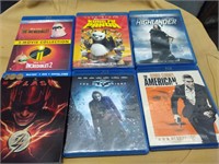 6- Assorted Blu-Ray's Group P